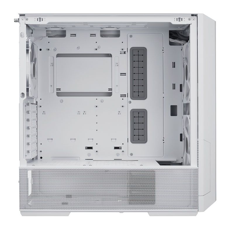 Gabinete Gamer Lian Li Lancool 216, RGB, Lateral de Vidro, Com 2 Fans, Branco, LANCOOL216RW