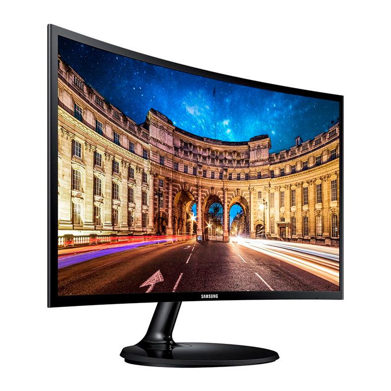 Monitor Samsung C24F390, 23.5, VA, Curvo, FHD, 4ms, 60Hz, FreeSync, HDMI/VGA, LC24F390FHLMZD