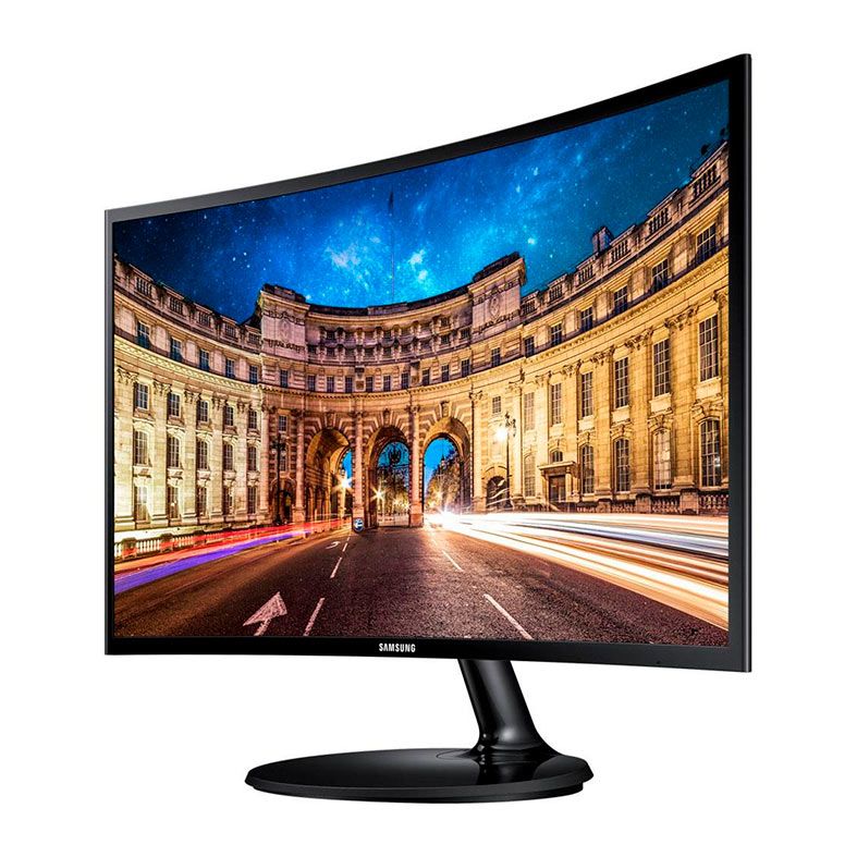 Monitor Samsung C24F390, 23.5, VA, Curvo, FHD, 4ms, 60Hz, FreeSync, HDMI/VGA, LC24F390FHLMZD