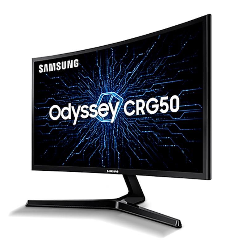 Monitor Gamer Samsung Odyssey CRG50, 23.5, VA, Curvo, FHD, 4ms, 144Hz, FreeSync, HDMI/DP, LC24RG50FZLMZD