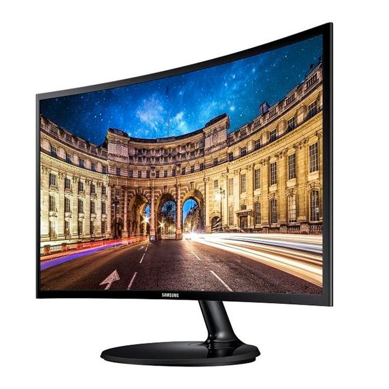 Monitor Samsung CF390, 27, VA, Curvo, FHD, 4ms, 60Hz, FreeSync, VGA/HDMI, LC27F390FHLMZD