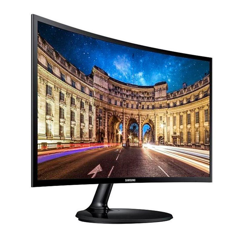 Monitor Samsung CF390, 27, VA, Curvo, FHD, 4ms, 60Hz, FreeSync, VGA/HDMI, LC27F390FHLMZD