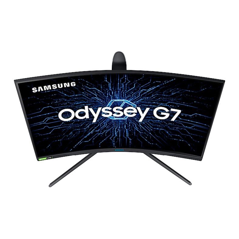 Monitor Gamer Samsung Odyssey G7, 26.9, VA, Curvo, WQHD, 1ms, 240Hz, G-Sync, FreeSync Premium PRO, HDMI/DP, LC27G75TQSLXZD