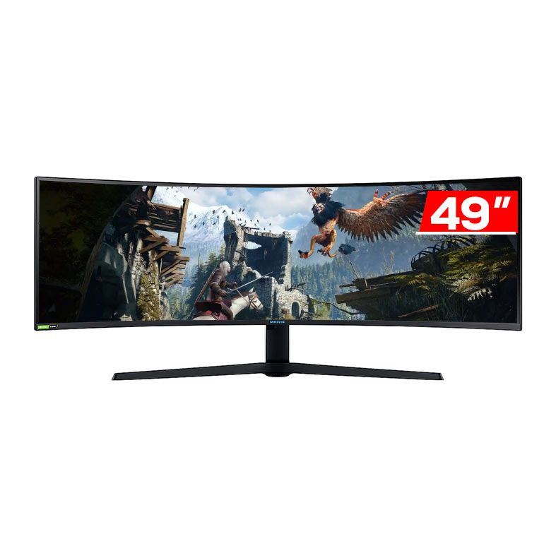 Monitor Gamer Samsung Odyssey G9, 49, VA, Curvo, DQHD, 1ms, 240Hz