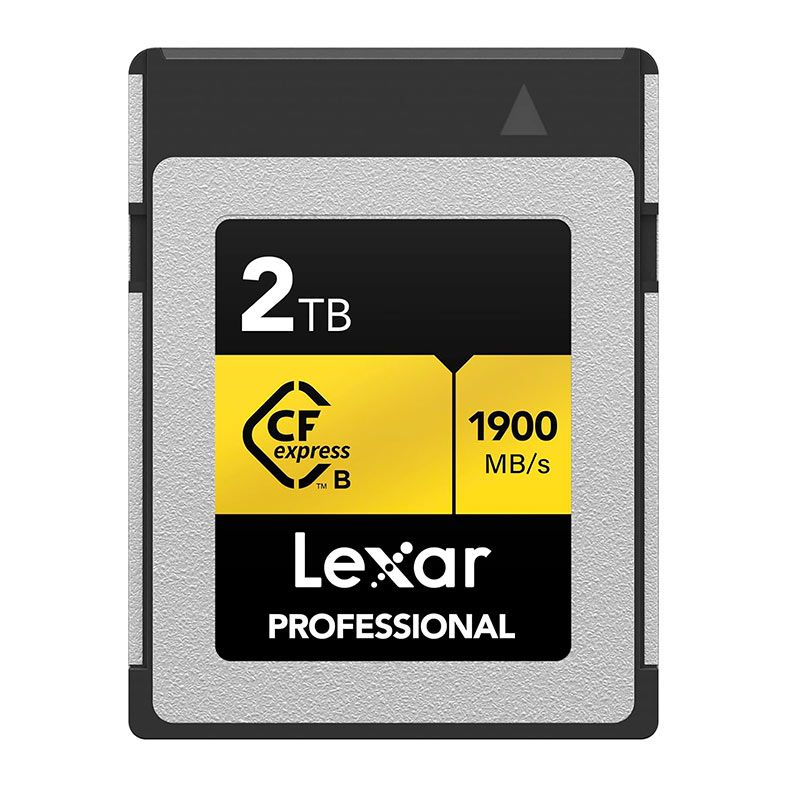 Cartao de Memoria Lexar Professional Gold Series, 2TB, Type B, LCXEXPR002T-RNENG