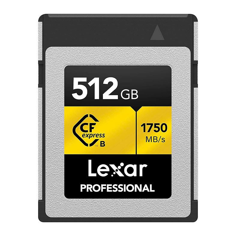 Cartao de Memoria Lexar Professional Gold Series, 512GB, Type B, LCXEXPR512G-RNENG