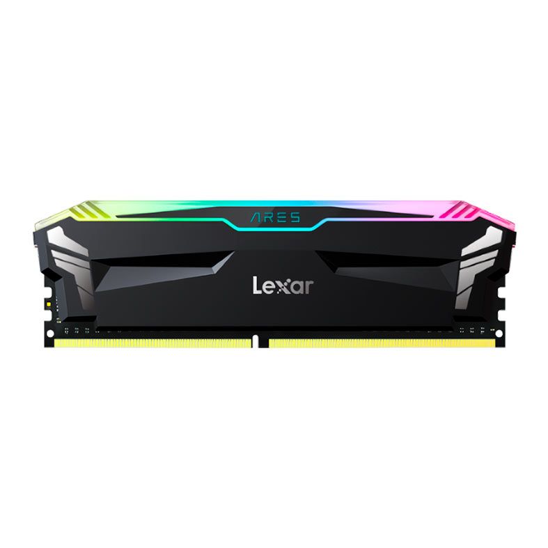 Memoria Lexar Ares, RGB, 8GB (1x8GB), DDR4, 3600MHz, Preto, LD4BU008G-R3600GSLA