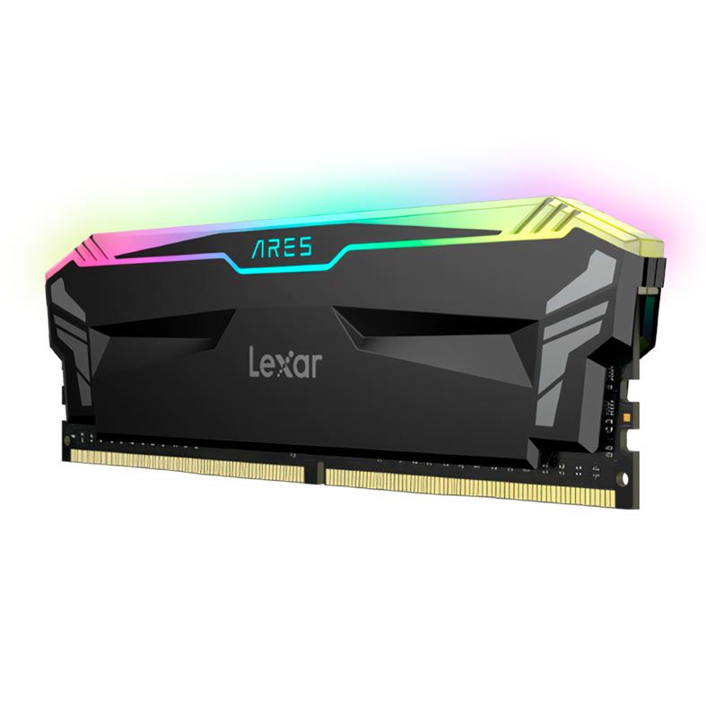 Memoria Lexar Ares, RGB, 8GB (1x8GB), DDR4, 3600MHz, Preto, LD4BU008G-R3600GSLA