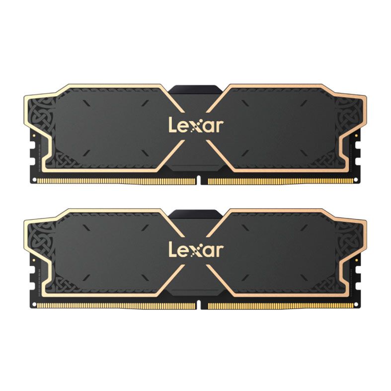 Memoria Lexar Thor OC, 32GB (2x16GB), DDR5, 6000MHz, C32, Preto, LD5U16G60C32LG-RGD