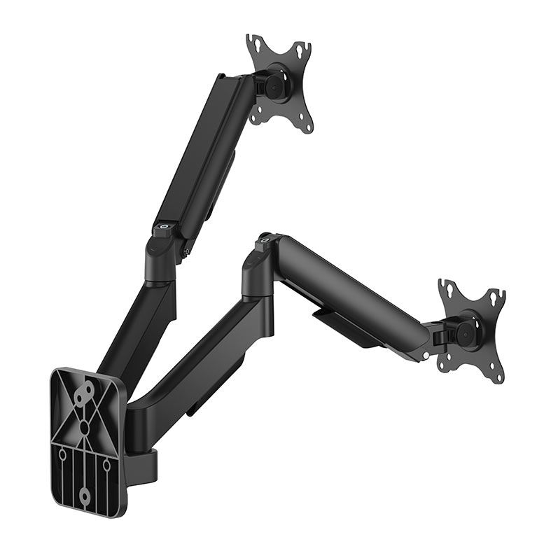 Suporte Articulado Para 2 Monitores Brateck LDA97-114E, 17 Pol a 32 Pol, Preto, LDA97-114E