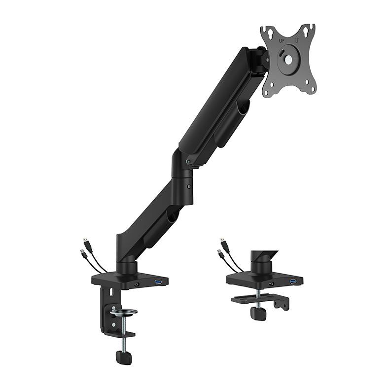 Suporte Articulado Para Monitor Brateck LDT97-C012UCE, 17 Pol a 32 Pol, Preto, LDT97-C012UCE