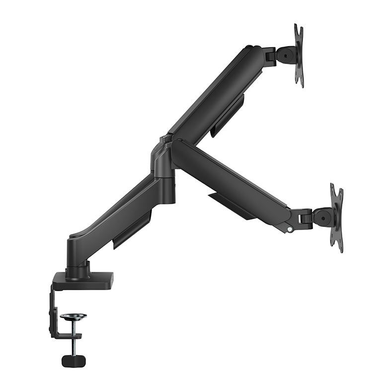 Suporte Articulado Para Dois Monitores Brateck LDT97-C024E, 17 Pol a 32 Pol, Preto, LDT97-C024E