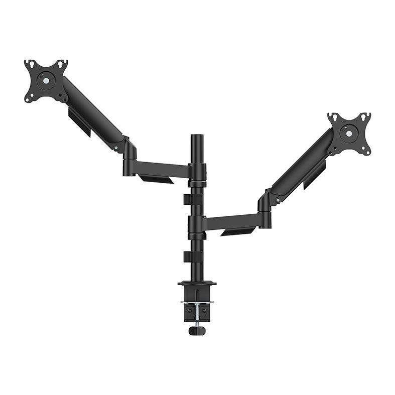 Suporte Articulado Para 2 Monitores Brateck LDT97-C024PE, 17 Pol a 32 Pol, Preto, LDT97-C024PE