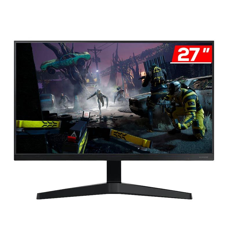 Monitor Gamer Samsung T350, 27, IPS, FHD, 5ms, 75Hz, FreeSync, HDMI/VGA, LF27T350FHLMZD