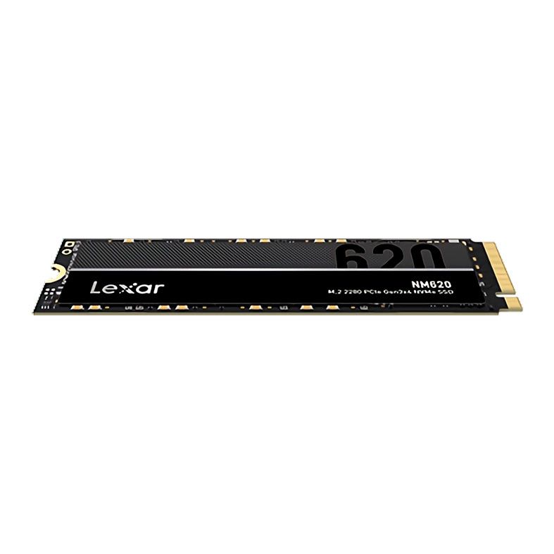 SSD Lexar NM620, 2TB, M.2 2280, PCIe NVMe, Leitura 3500 MB/s, Gravacao 3000 MB/s, LNM620X002T-RNNNU