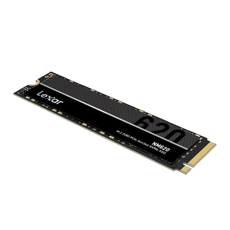 SSD Lexar NM620, 512GB, M.2 2280, PCIe NVMe, Leitura 3500 MB/s, Gravacao 2400 MB/s, LNM620X512G-RNNNU