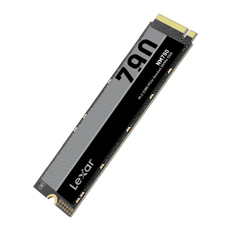 SSD Lexar NM790, 512GB, M.2 2280, PCIe NVMe, Leitura 7200MB/s, Gravacao 4400MB/s, LNM790X512G-RNNNG