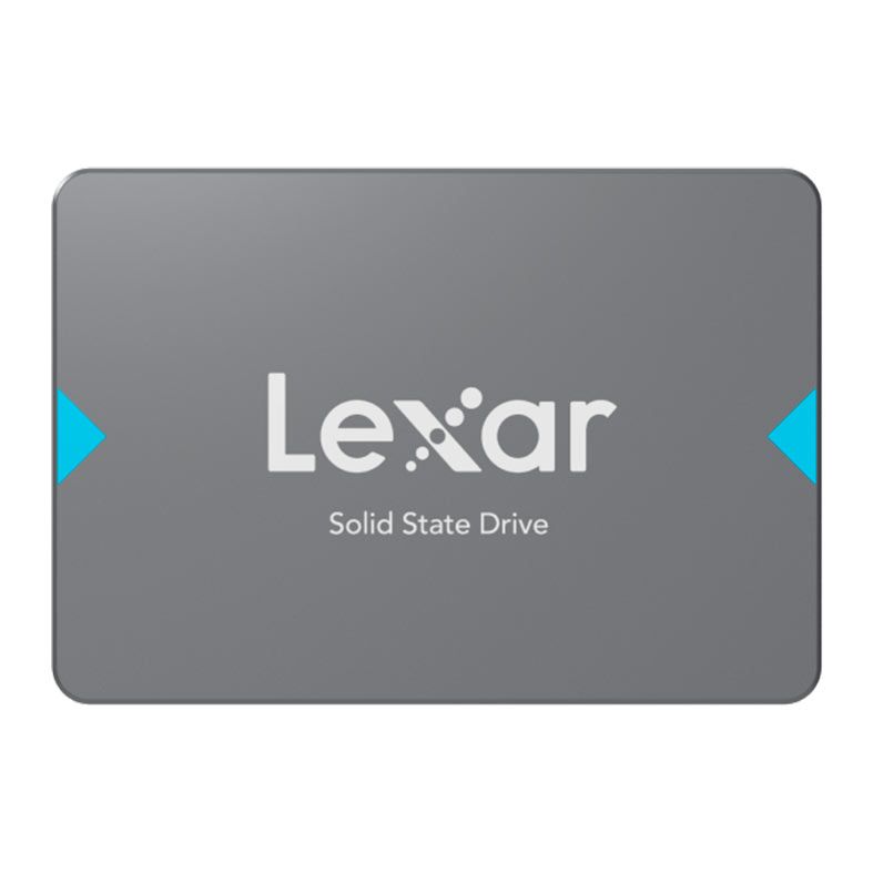 SSD Lexar NQ100, 256GB, 2.5, Sata III 6GB/s, Leitura 550MB/s, Gravacao 500MB/s, LNQ100X256G-RNNNG