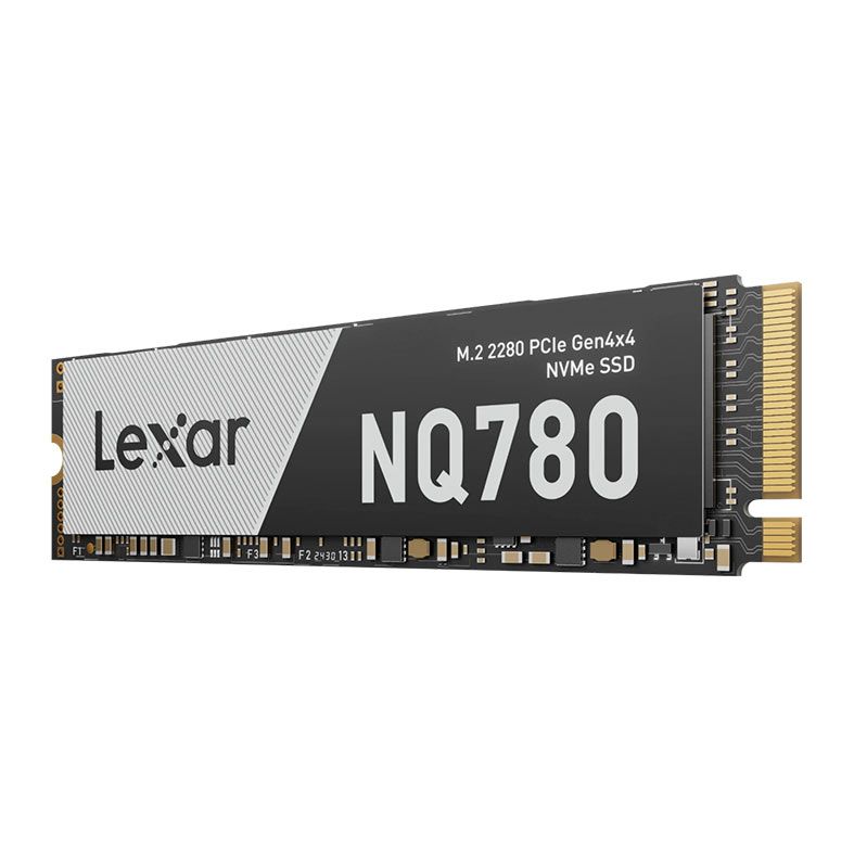 SSD Lexar NQ780, 512GB, M.2 2280, PCIe NVMe, Leitura 5000MB/s, Gravacao 2500MB/s, LNQ780X512G-RNNNG