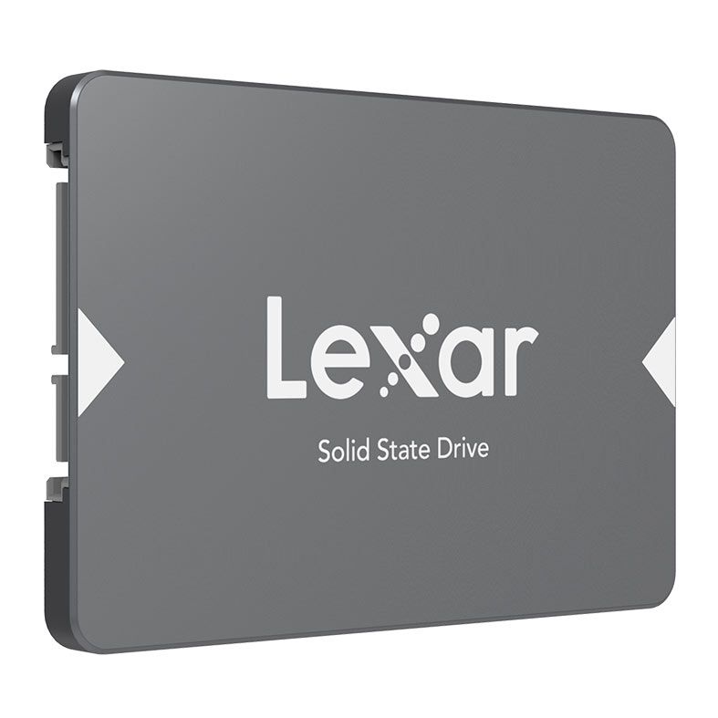 SSD Lexar NS100, 256GB, Sata III 6GB/s, Leitura 550MB/s, Gravacao
