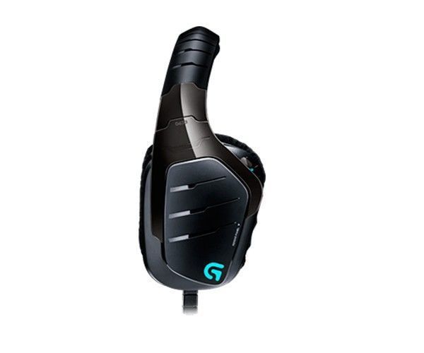 Headset Gamer Logitech G633 Artemis Spectrum RGB 7.1 Surround Preto, 981-000604