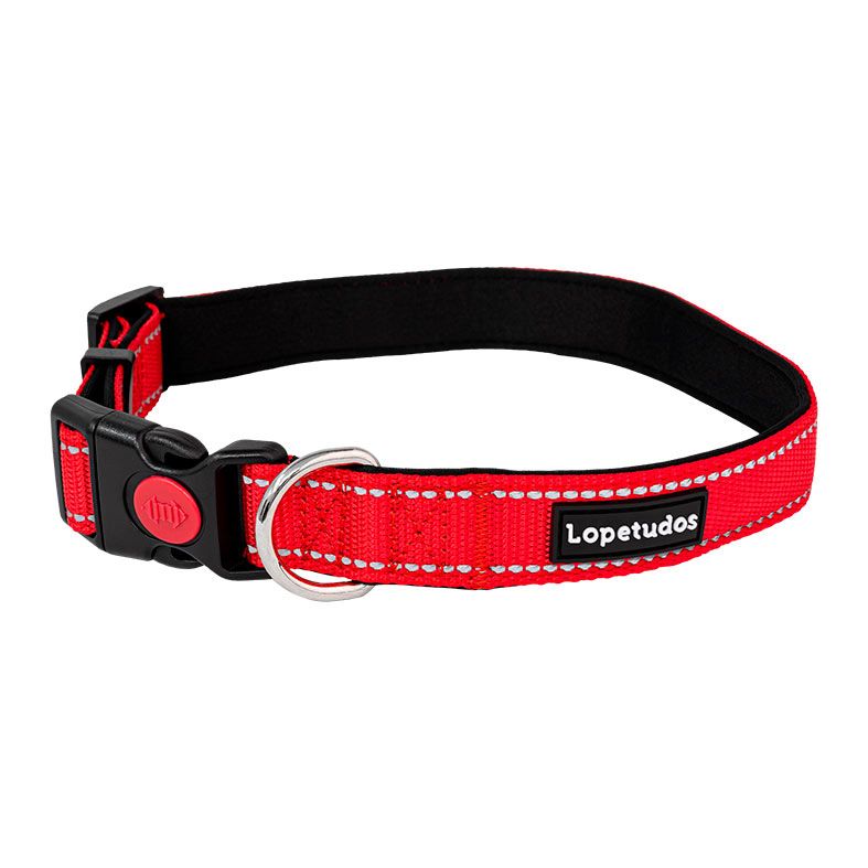Coleira Lopetudos Steadfast1, M, Vermelho, LP-CLSF-MRED