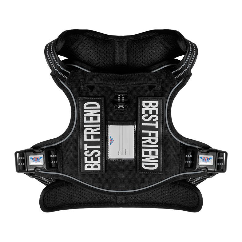 Peitoral Lopetudos EliteGear1, GG, Preto, LP-PTEG-GGBK