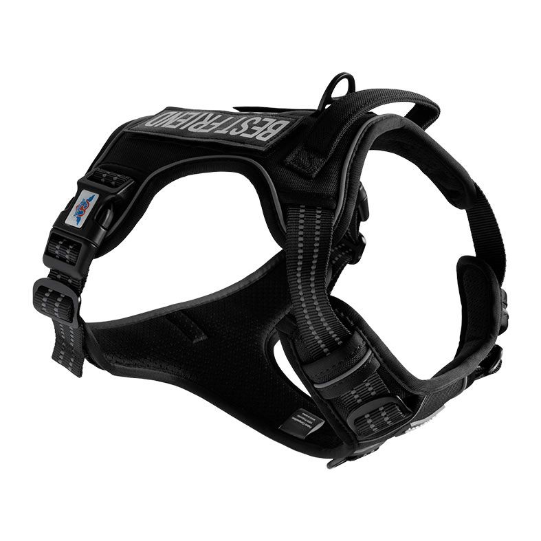 Peitoral Lopetudos EliteGear1, GG, Preto, LP-PTEG-GGBK