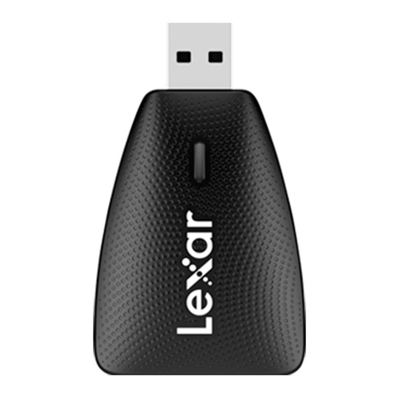 Leitor De Cartao De Memoria Lexar, Multi-Card 2-in-1, USB 3.1, SD/MicroSD, Preto, LRW450UBNA