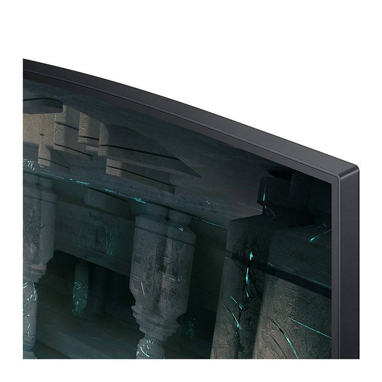 Monitor Gamer Samsung Odyssey G6, 27 Pol VA, Curvo, WQHD, 1ms, 240Hz, FreeSync Premium PRO, DP/HDMI, LS27BG650ELXZD