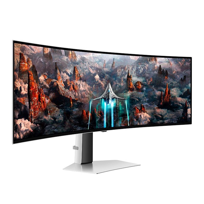 Monitor Gamer Samsung Odyssey OLED G9, 49 Pol, Curvo, Dual QHD, 0,03ms, 240Hz, FreeSync Premium PRO, DP/HDMI, LS49CG930SLXZD