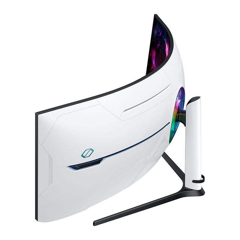 Monitor Samsung Odyssey Neo G9, 57 Pol. VA Curvo, Dual UHD, 1ms, 240Hz, FreeSync Premium PRO, HDMI/DP, LS57CG950NLXZD