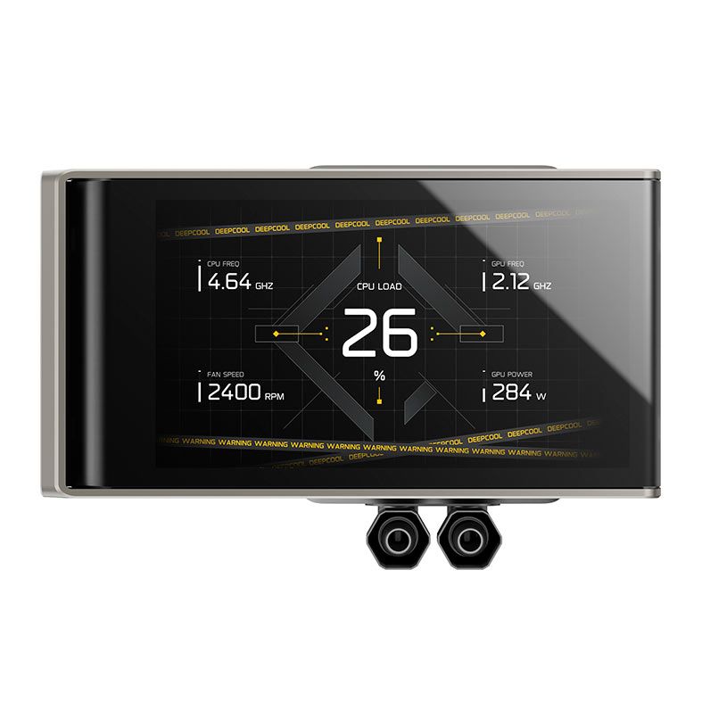 Water Cooler Deepcool LT360 Vision, ARGB, Com Tela IPS LCD 4.5, 120mm, Preto, LT360VISION-BKAMMC-G-1