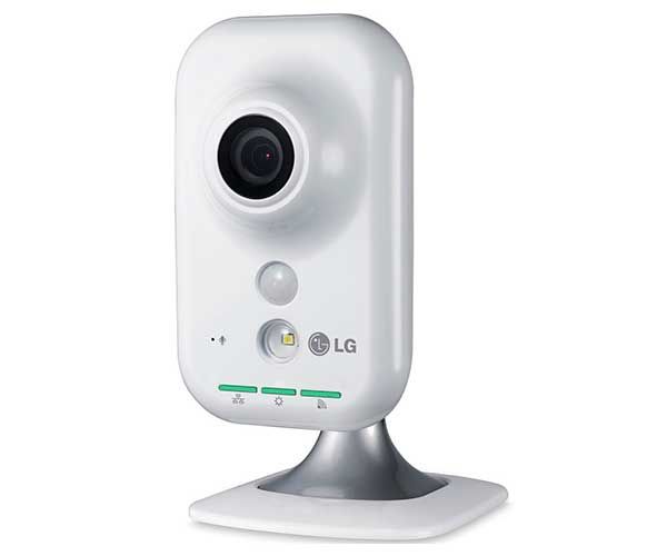 Câmera de Segurança LG IP Resolução HD, LG LW130W-D