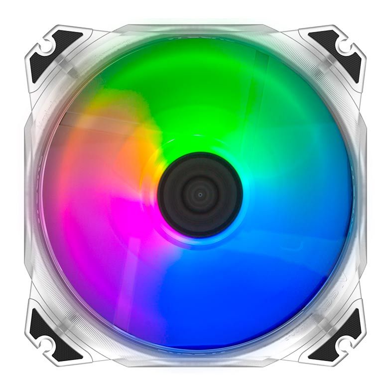 Ventoinha Alseye Max Series M120-P Transparent RGB 120mm, M120-P