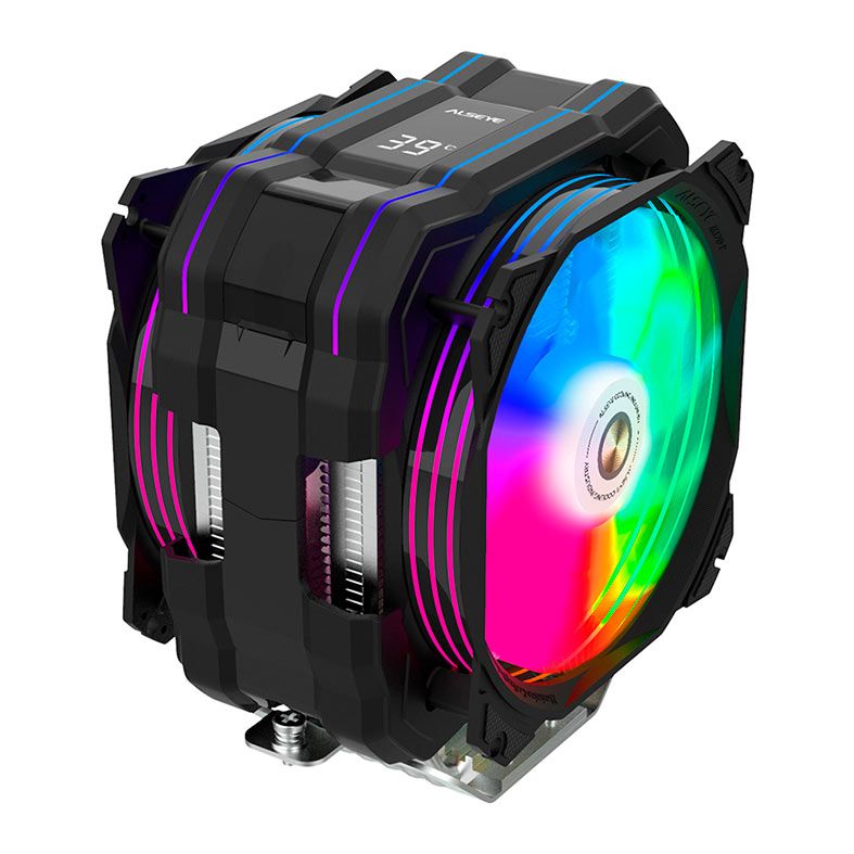 Cooler Alseye Max M120D Plus II, ARGB, 120mm, Preto, M120D-PLUSIIBK