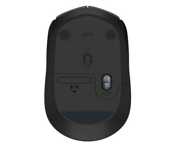 Mouse Logitech M170 USB Wireless Cinza, 910-004425