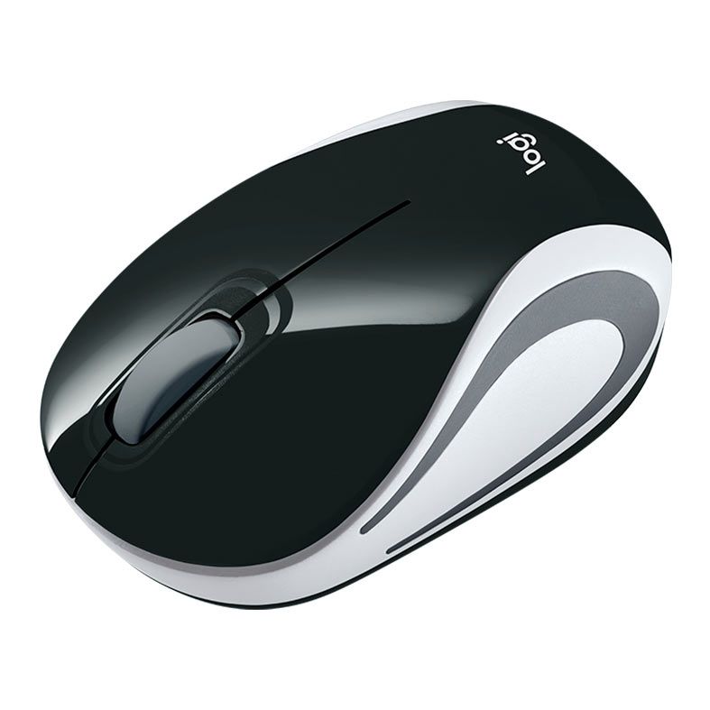 Mini Mouse Logitech M187 Wireless Preto, 910-005459