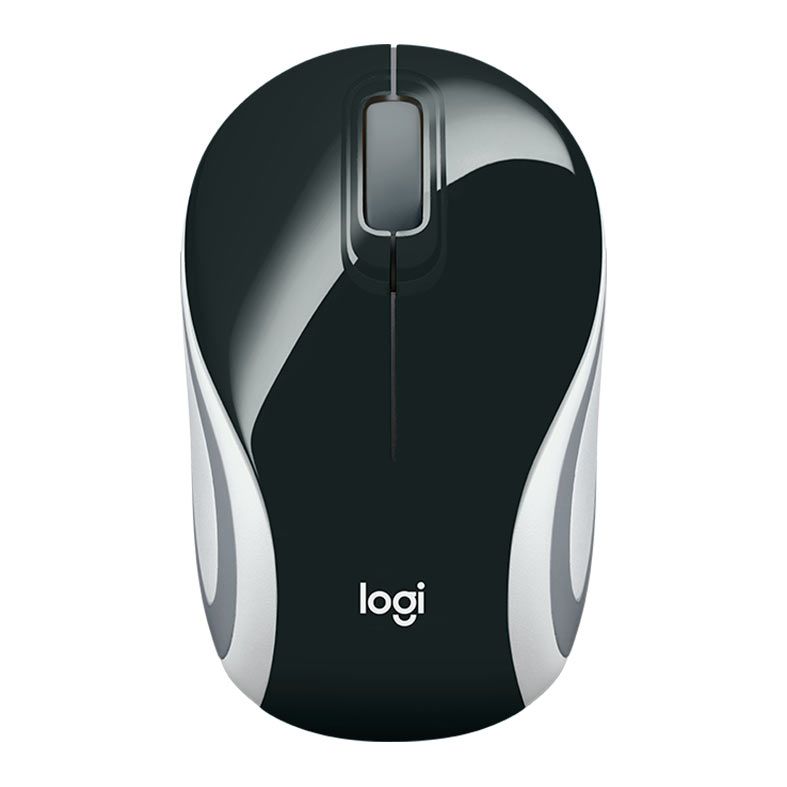 Mini Mouse Logitech M187 Wireless Preto, 910-005459