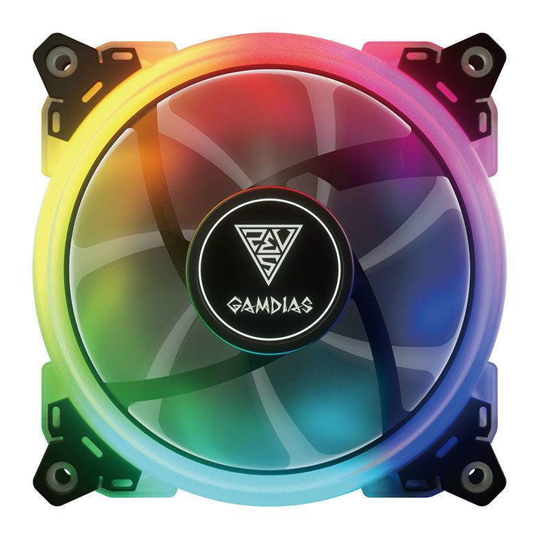 Ventoinha Gamdias Aeolus M2 1201 RGB 120mm, M2-1201