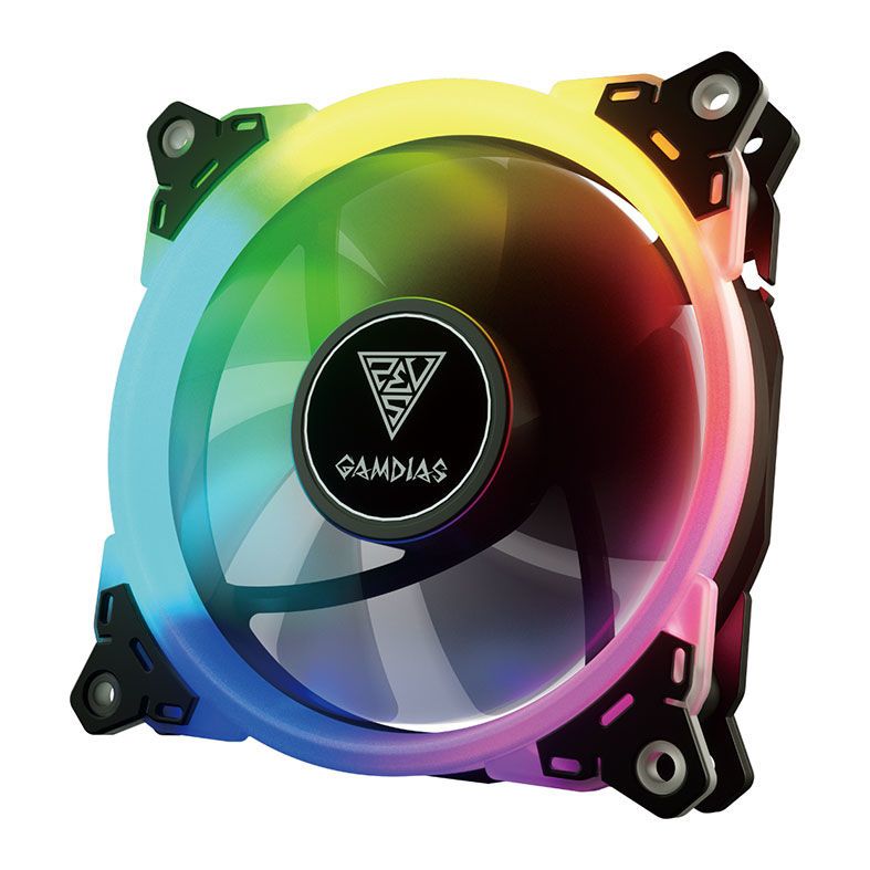 Ventoinha Gamdias Aeolus M2 1201 RGB 120mm, M2-1201