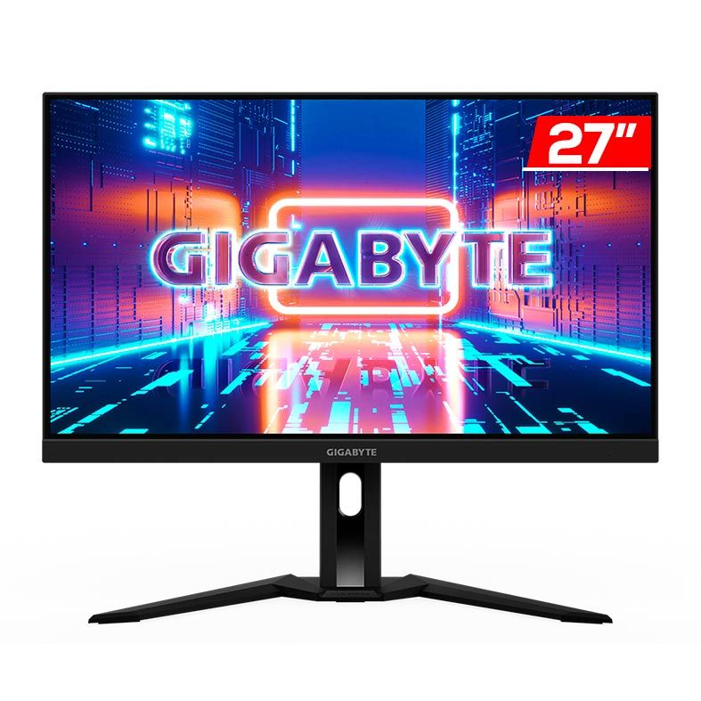 Monitor Gamer Gigabyte M27Q P, 27 Pol, IPS, WQHD, 1ms, 165Hz, FreeSync Premium, DP/HDMI, M27Q-P