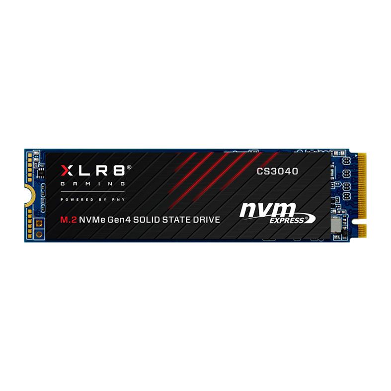 SSD PNY CS3040, 500GB, M.2 2280, PCIe NVMe, Leitura 5600 MB/s, Gravacao 2600 MB/s, M280CS3040-500-RB