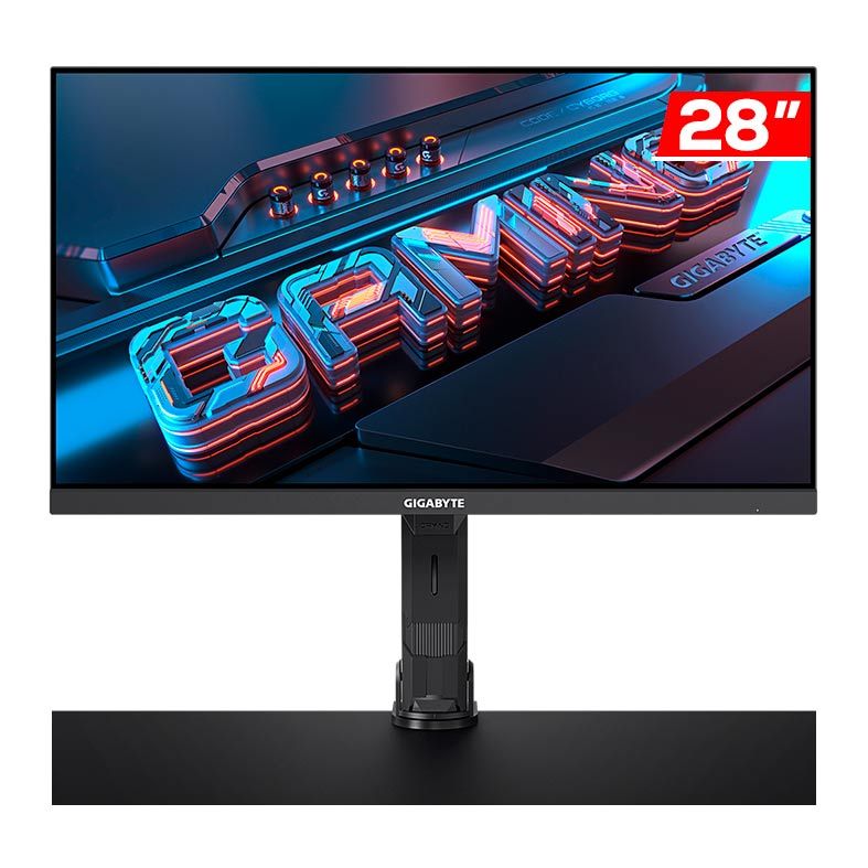 Monitor Gamer Gigabyte M28U Arm Edition,28 Pol, IPS, UHD, 1ms, 144Hz, FreeSync Premium, HDMI/DP, M28U-AE