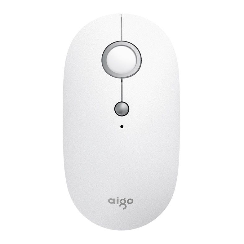 Mouse Aigo M300, 1600DPI, 4 Botoes, Bluetooth, Branco, M300 WHITE