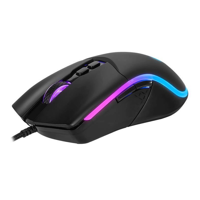 Mouse Gamer Marvo Tepo 60, RGB, 7200DPI, 7 Botoes, Preto, M358