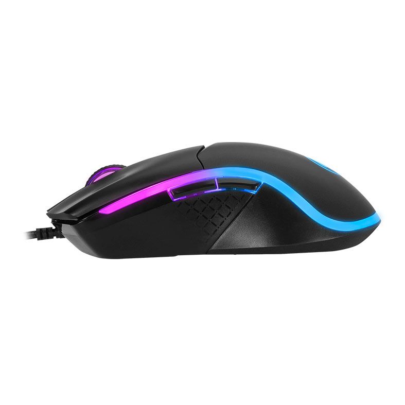 Mouse Gamer Marvo Tepo 60, RGB, 7200DPI, 7 Botoes, Preto, M358