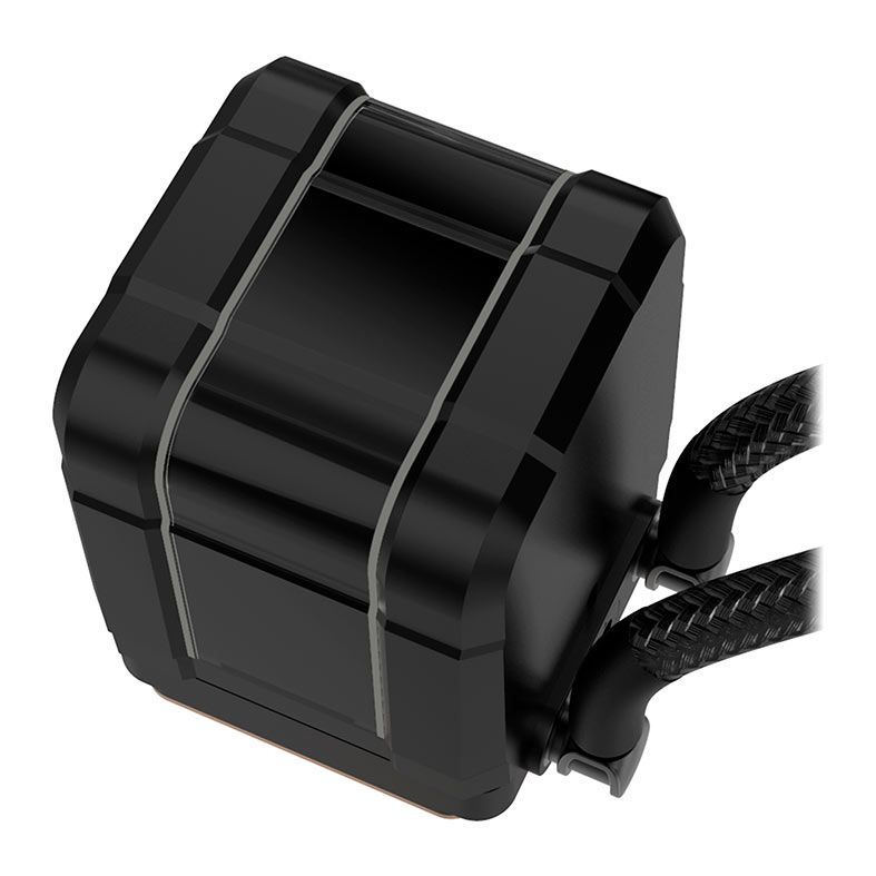 Water Cooler Alseye Max M360 Plus II, ARGB, 360mm, Preto, M360-PLUSB2-ALSEYE