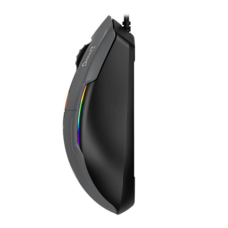 Mouse Gamer Marvo Duke 50, RGB, 12800DPI, 6 Botoes, Cinza e Laranja, M368
