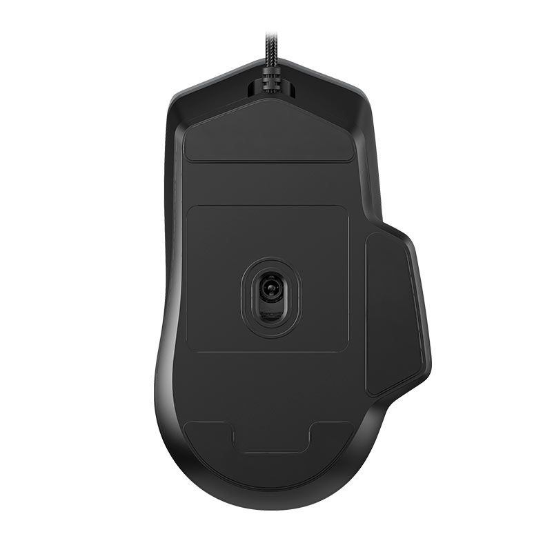 Mouse Gamer Marvo Duke 50, RGB, 12800DPI, 6 Botoes, Cinza e Laranja, M368
